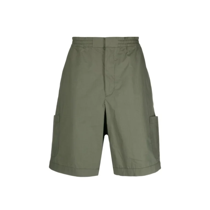 Ambush Cotton Bermuda Green Shorts