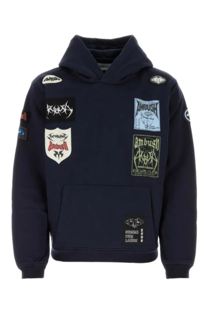 Ambush Patch Detailed Blue Hoodie