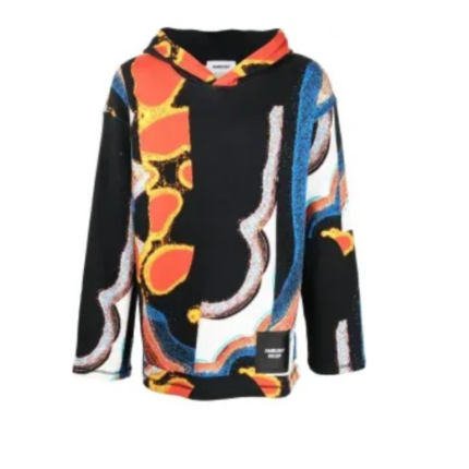 Ambush Abstract Print Hoodie